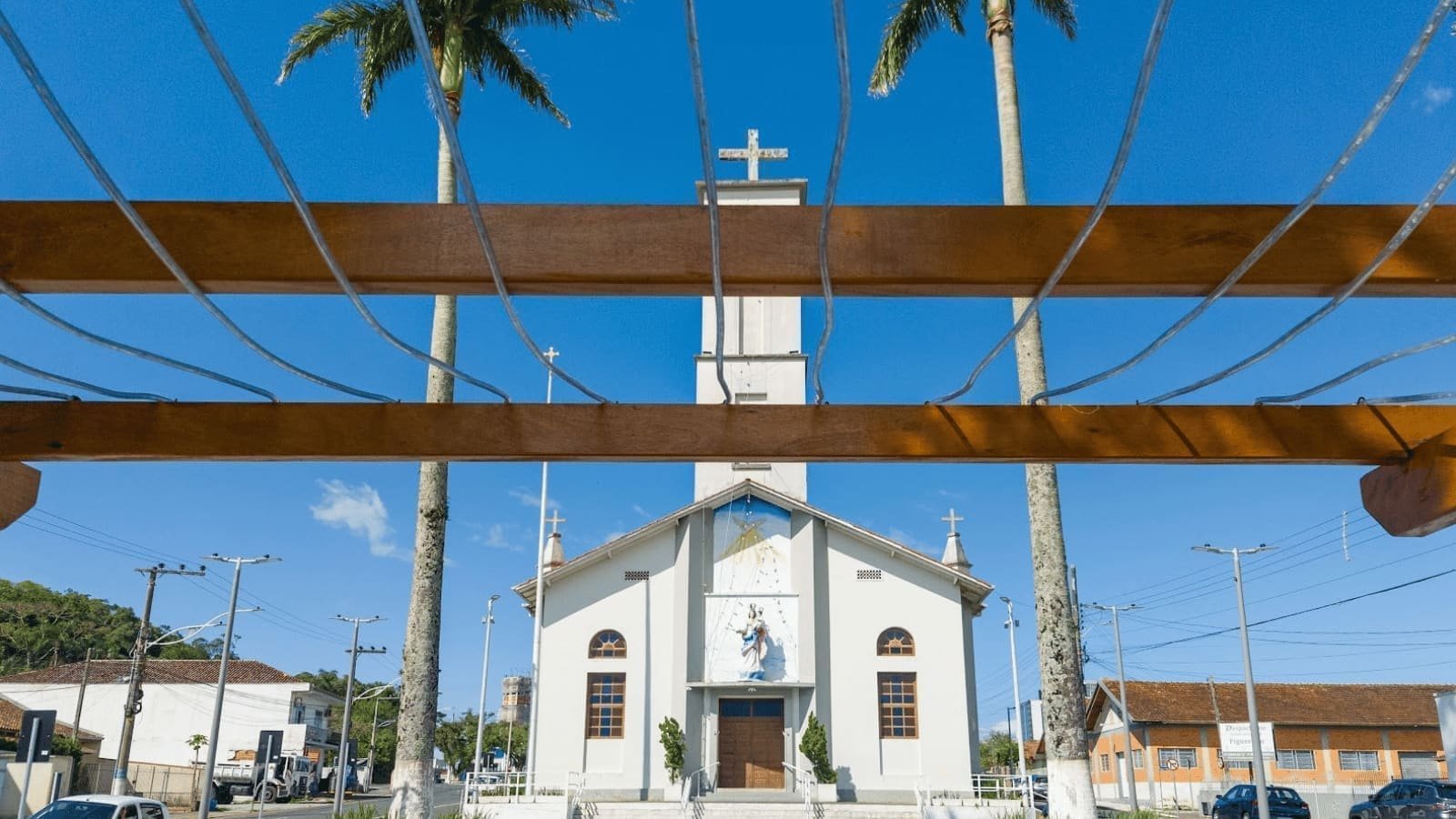 Igreja de Itapocoroí, em Penha SC, cidade do Beto Carrero World